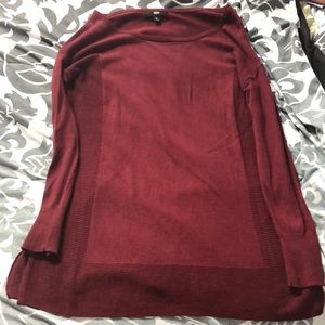 Burgundy Sweater Dress